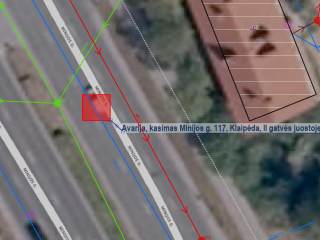 Dėl vandentiekio avarijos likvidavimo darbų