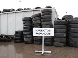 Sezonas prasideda: naudotas padangas galite atiduoti nemokamai