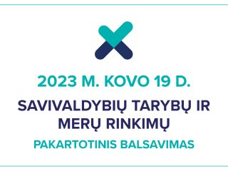VRK informuoja: kur ir kada balsuoti II rinkimų ture 