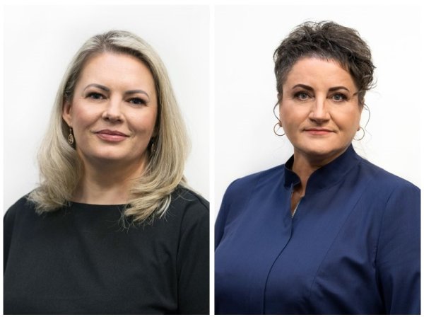 Nuotr. iš kairės - Vaida Raugelė, Lina Šukytė-Korsakė