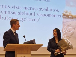 Pagerbė gražią sukaktį minintį Klaipėdos visuomenės sveikatos biurą