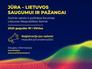 Kviečiame į forumą „Jūra – Lietuvos saugumui ir pažangai“ LR Seime