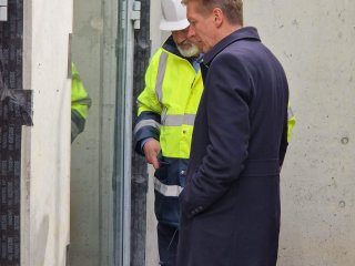 Nuo statybininkų priklauso, ar bus įveiktas naujosios mokyklos atidarymo iššūkis