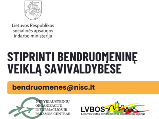 Informacija apie gautas paraiškas