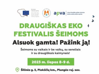 Artėja draugiškas eko festivalis