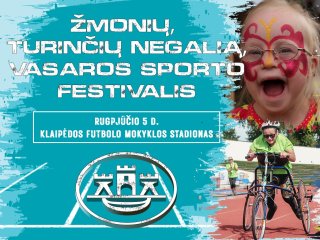 Didžiausias neįgaliųjų vasaros sporto festivalis Lietuvoje