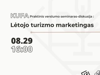 Kviečia susipažinti su lėtojo turizmo marketingu