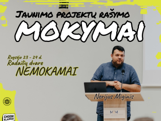 Projektų rašymo mokymai jaunimui