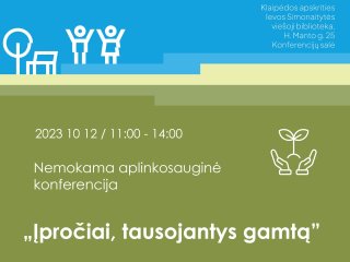 Konferencija Klaipėdos miesto pedagogams