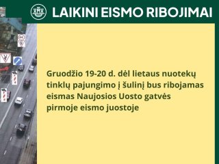 Eismo ribojimai