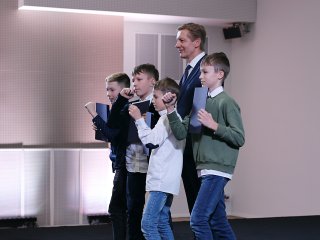 Pagerbė geriausius miesto sportininkus mokinius