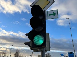 Į Klaipėdos gatves sugrįžta daugiau žalių rodyklių 