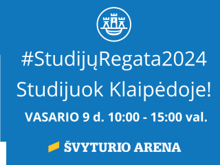 Kviečia nemokama studijų mugė „Studijų regata 2024”