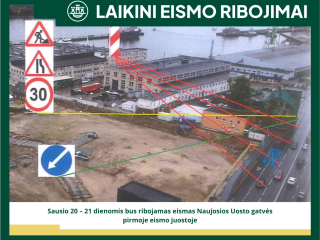 Laikini eismo ribojimai 