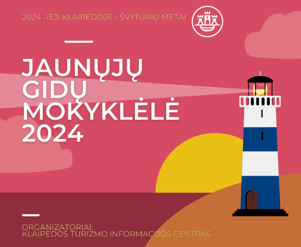Jaunųjų gidų mokyklėlė 2024