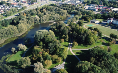 Bebrai Malūno parke: vėl statomi spąstai, įrengiamos medžių apsaugos