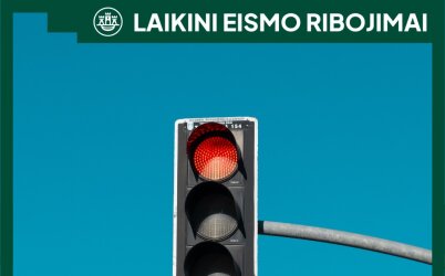 Laikinai neveiks šviesoforas