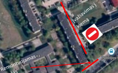 Laikini eismo ribojimai