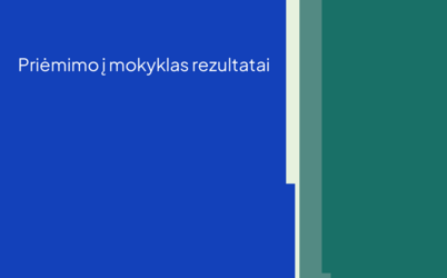 Skelbiami priėmimo į Klaipėdos mokyklas rezultatai