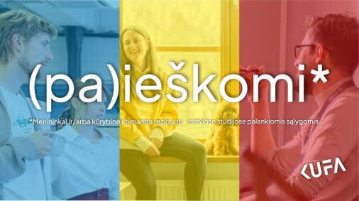 KUFA menininkai ir kultūriniai startuoliai