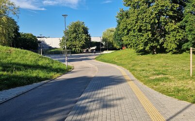 Artėja Neringos skvero sutvarkymo pabaigtuvės
