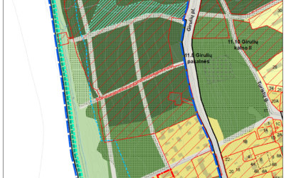 Informacija apie planuojamą rengti žemės sklypų Skautų g. 9, 13, 15 detaliojo plano korektūrą...