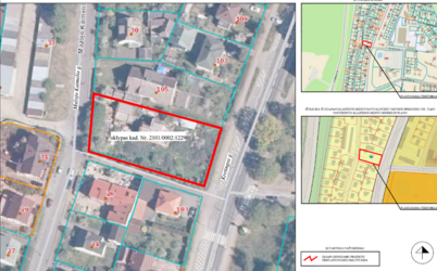 Informacija apie planuojamą rengti žemės sklypo Mažojo Kaimelio g. 28 (kad. Nr. 2101/0002:1229),...
