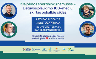 Lietuvos plaukimo 100-mečiui skirtas pokalbių ciklas