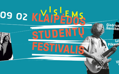 Rugsėjo 2-ąją kviečia pirmasis Klaipėdos studentų festivalis