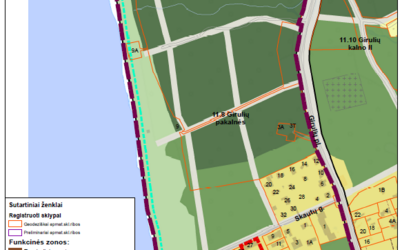 Informacija apie planuojamą rengti žemės sklypų Skautų g. 7-21 detaliojo plano korektūrą...