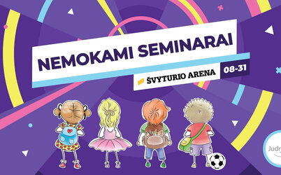 Nemokamų seminarų ciklas tėvams aktualiomis vaikų auklėjimo temomis