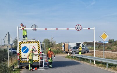 Rimkų gyventojams krovininis transportas nebetrukdys