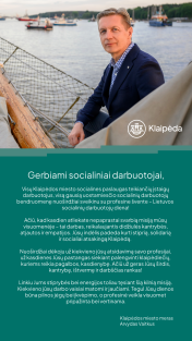 Klaipėdos miesto vaizdas. 