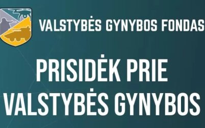 Prisidėkite prie valstybės gynybos