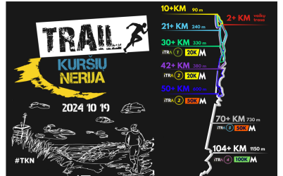 Jau šį šeštadienį didžiausias bėgimo gamtoje renginys TRAIL Kuršių Nerija!