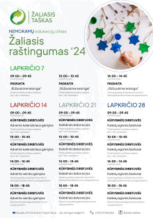 Edukacijų programa.