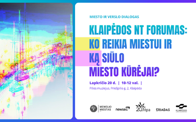 Miesto ir verslo dialogas: ko reikia miestui ir ką siūlo miesto kūrėjai? 
