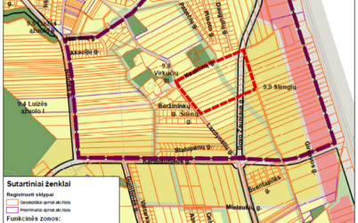 Informacija apie planuojamą rengti žemės sklypų, kad. Nr. 2101/0039:808, kad. Nr. 2101/0039:802,...