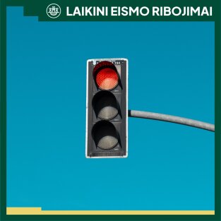 Raudonos spalvos šviesoforas