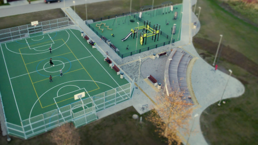 Nauja sporto ir laisvalaikio erdvė Paupių gyvenamajame mikrorajone 