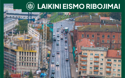 Laikini eismo ribojimai