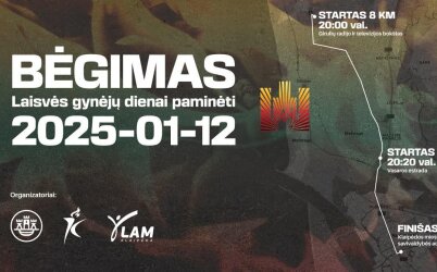 Kvietimas dalyvauti tradiciniame bėgime Laisvės gynėjų dienai paminėti