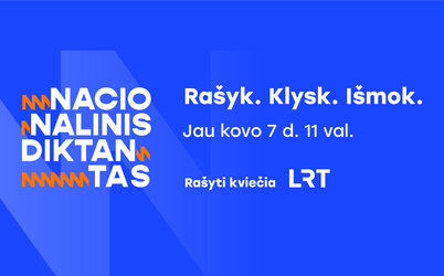 Nacionalinio diktanto 2025 konkursas