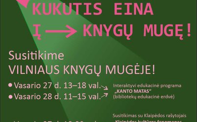 I. Kanto viešoji biblioteka Vilniaus knygų mugėje