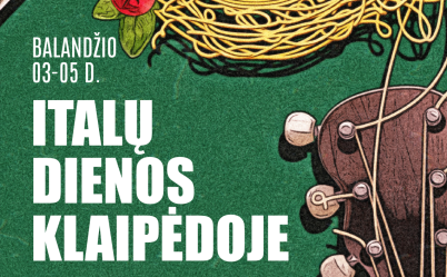 Klaipėdoje vyks festivalis „Italų dienos Klaipėdoje“