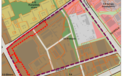  Informacija apie planuojamą rengti žemės sklypų Taikos pr. 61, Taikos pr. 61A ir Taikos pr. 61C,...