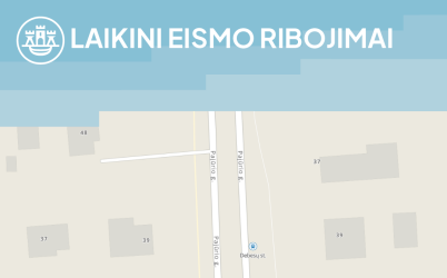 Laikini eismo ribojimai