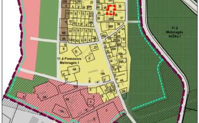  Informacija apie planuojamą rengti I-osios ir II-osios Melnragių detaliojo plano korektūrą...