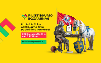 Kviečiame dalyvauti antrajame Pilietiškumo egzamine