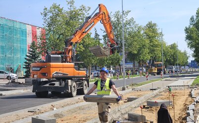 Paryžiaus Komunos gatvė keičiasi: tęsiami kapitalinio remonto darbai